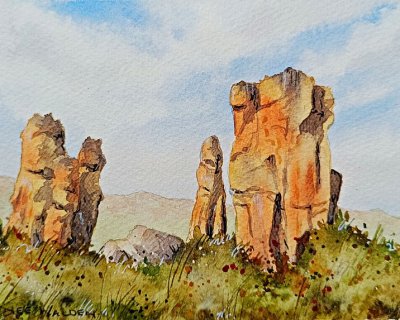 painting the valley of the red gods