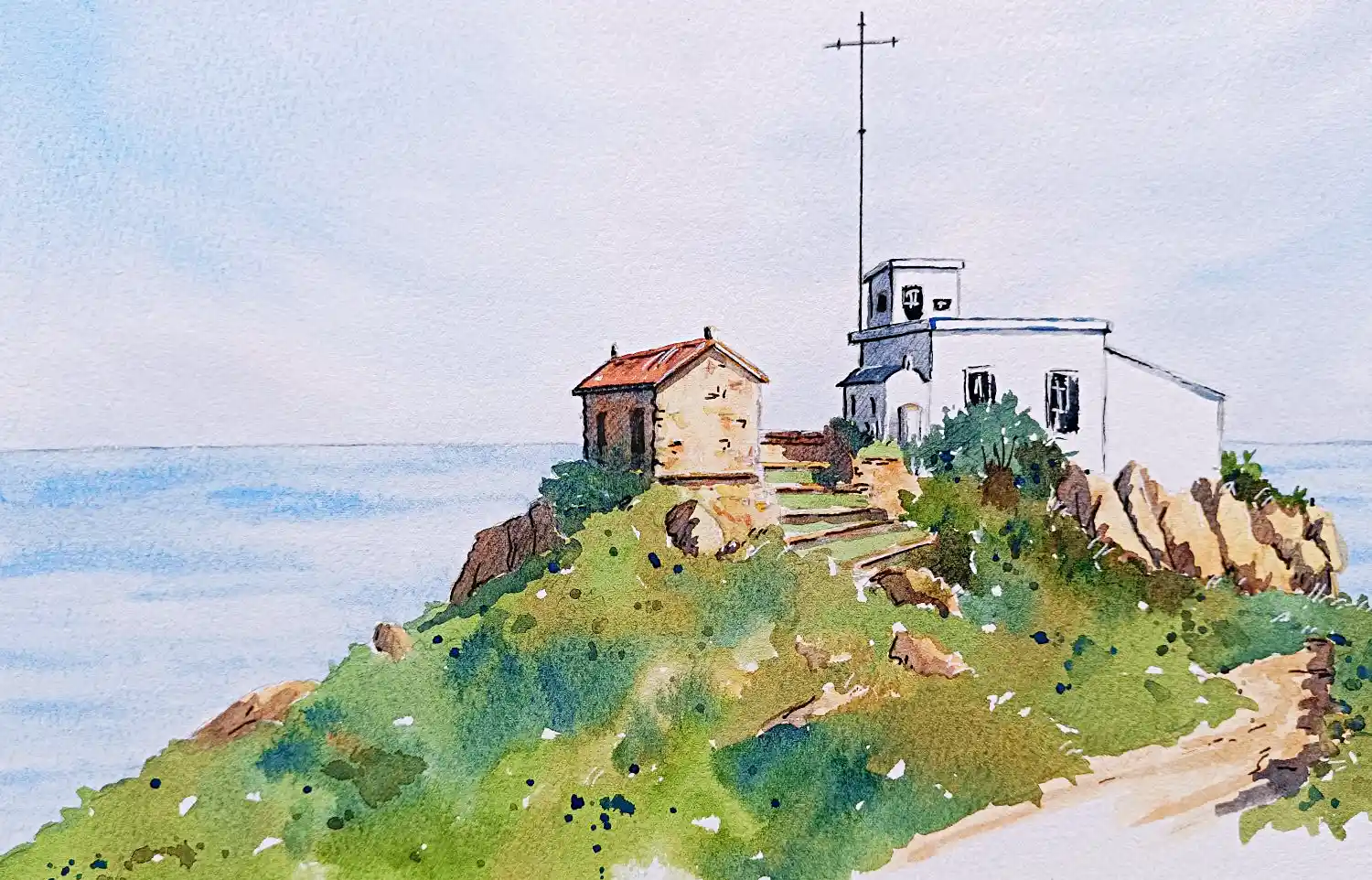 Watercolour painting holiday in Spain, 2027