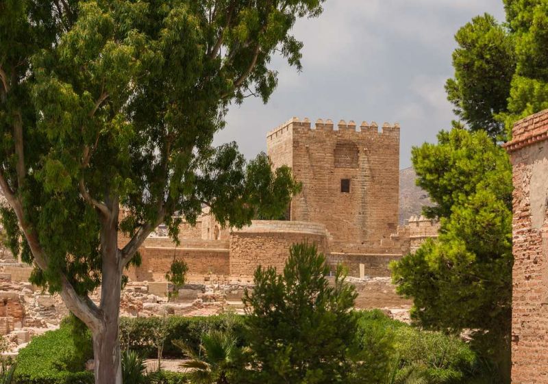 Alcazaba fortress is more than one thousand years old