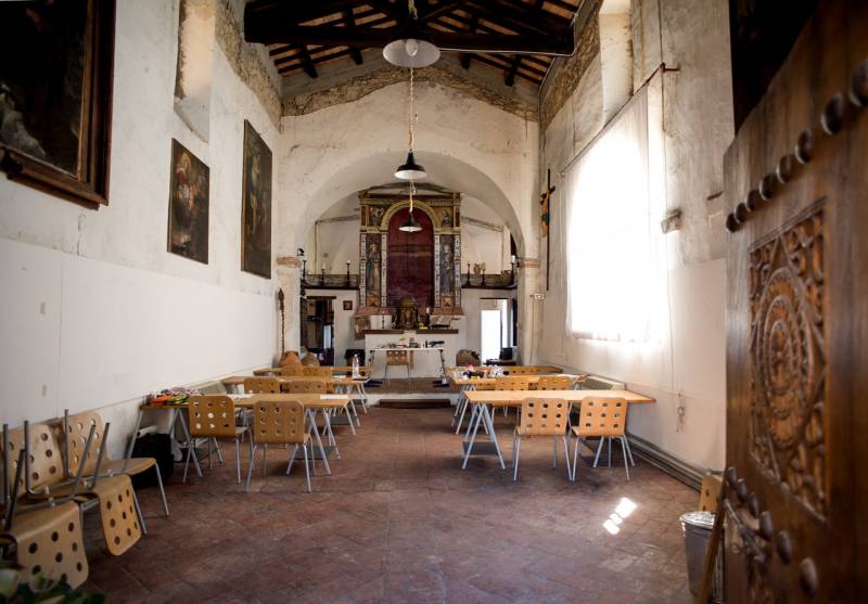 La Romita's legendary chapel studio