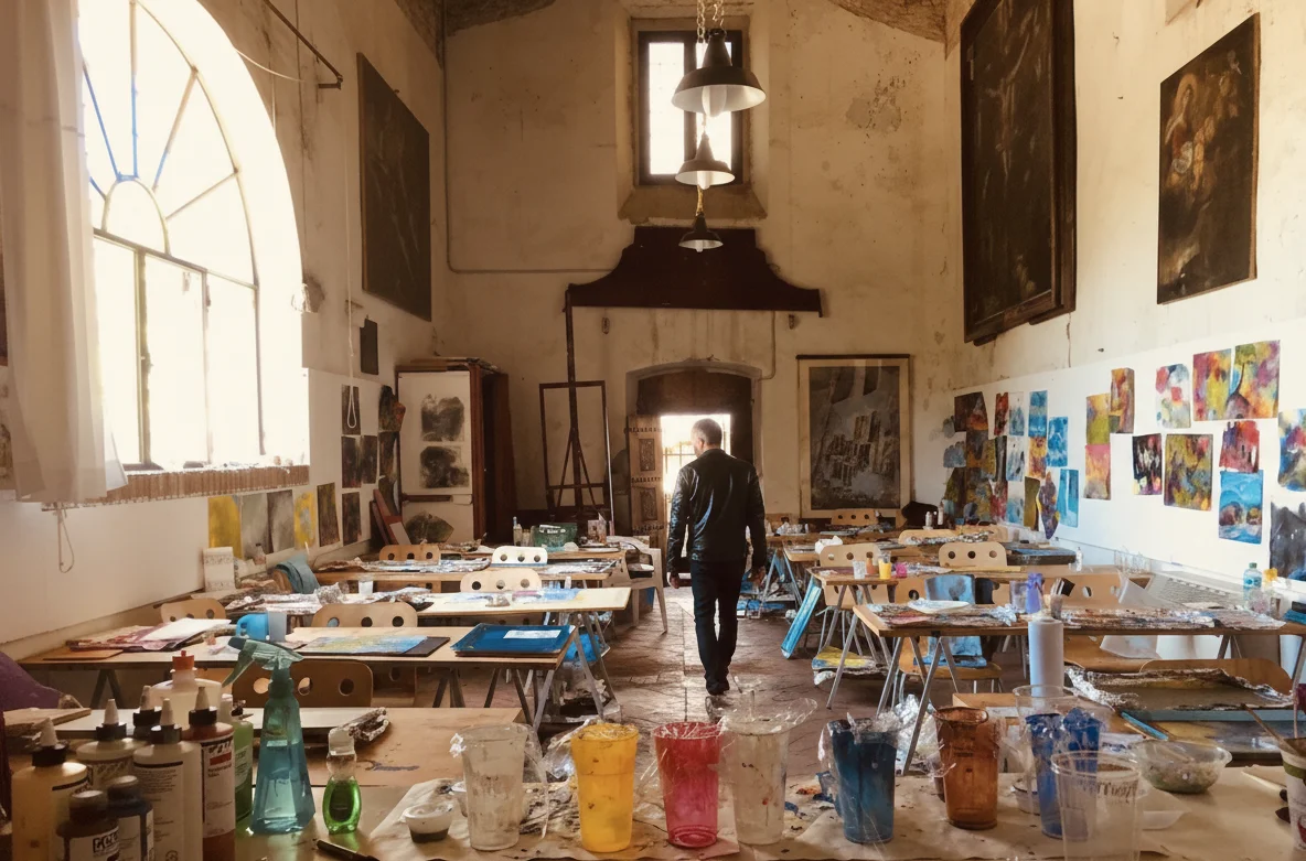 Watercolor painting holiday in Italy, 2027