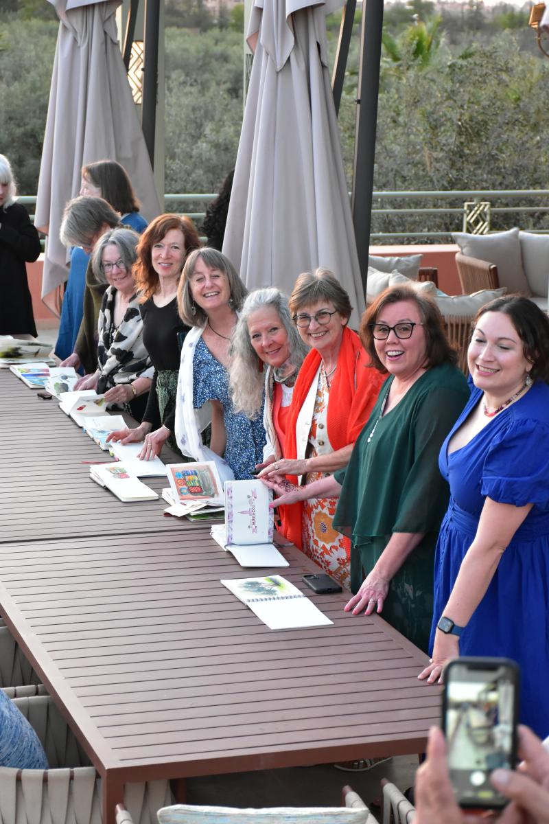 Last night's sketchbook flip-through