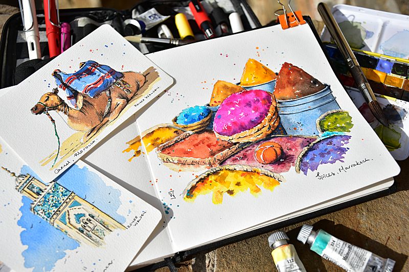 Fill your sketchbook