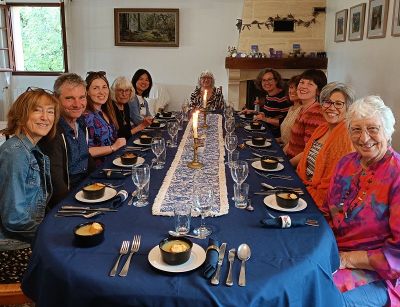 Our shared meals are always happy times