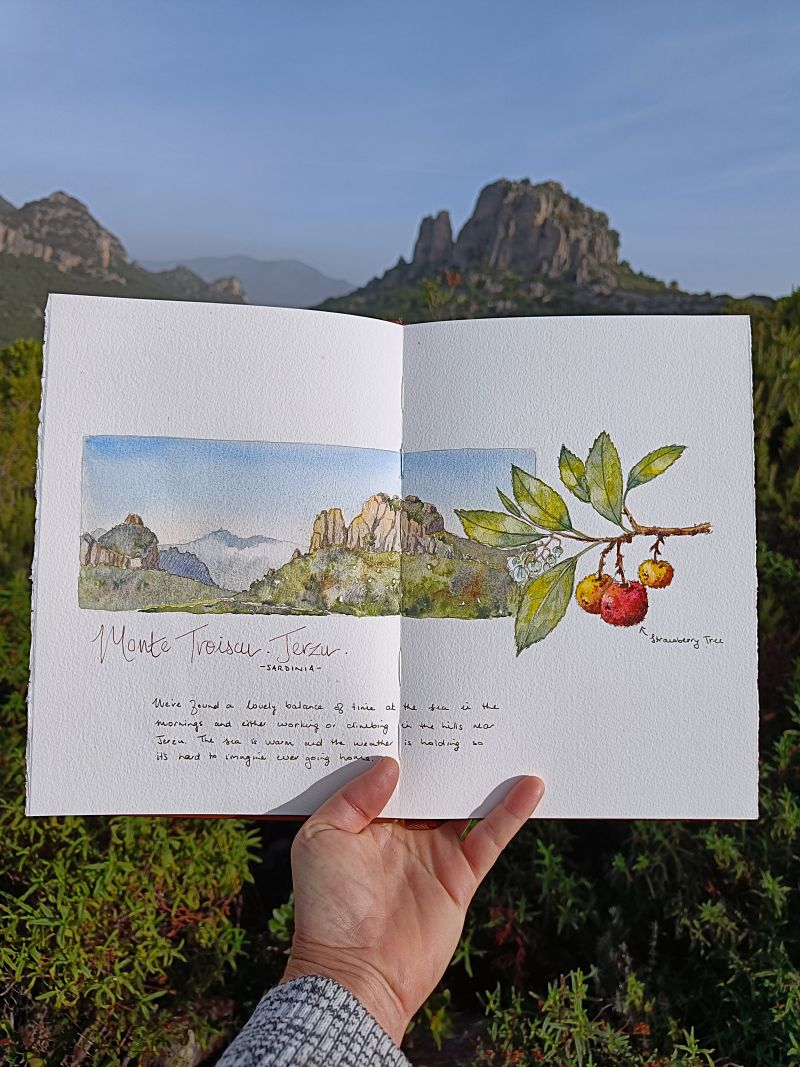 Mountains, Sardinia, Italy