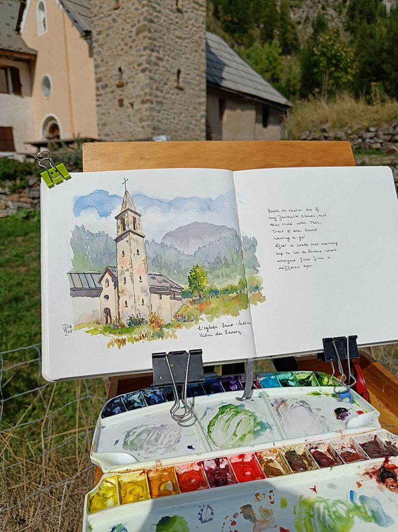 Abbey, Southern Alps, France