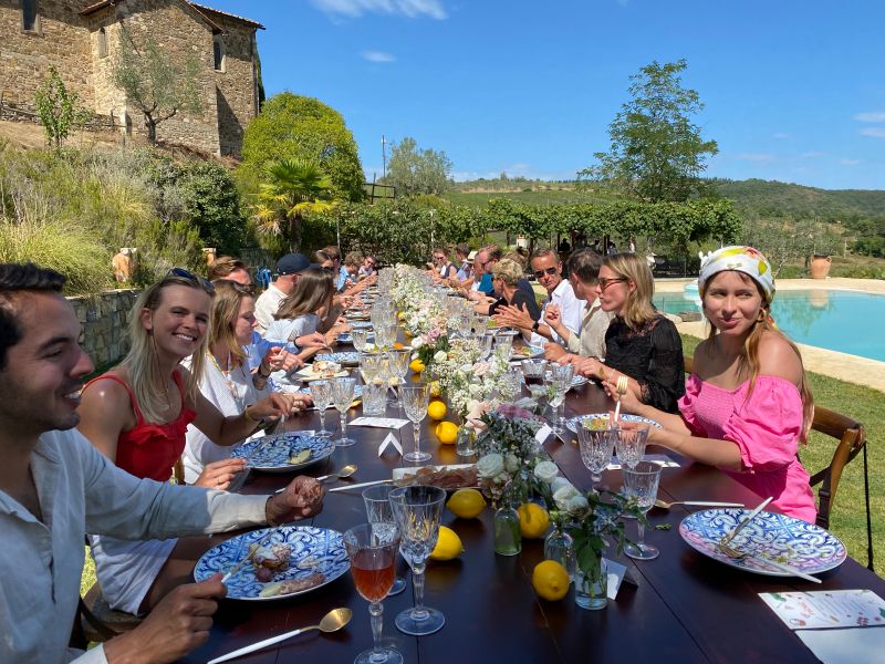 Outdoor dining is a possibility