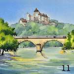 11. Reflections of Castelnaud-La-Chapelle, France