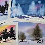 23. 15 minute Christmas cards