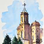 26. A cathedral in Balaguer, Spain