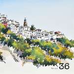 36. The town of Chulilla, Valencia, Spain