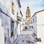 38. A little street in Chulilla, Valencia, Spain