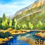 39. Cañon del Rio Turia, Valencia, Spain