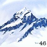 46. A big snowy mountain