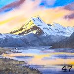 47. Sunset over Aoraki / Mt Cook