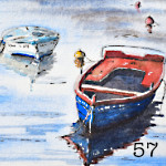 57. Little boats