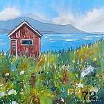 72. Little red hut