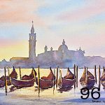 96. Venice at sunset