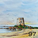 97. Sardinia coastal tower