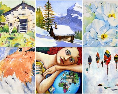 Negative painting in practise