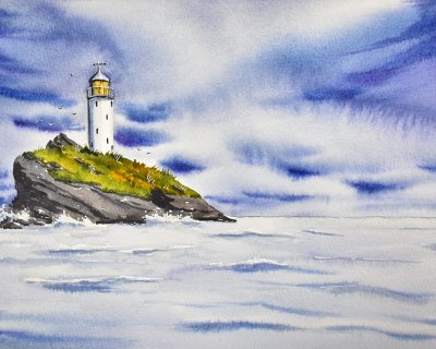 Island lighthouse