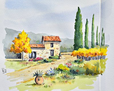 Tuscany in autumn