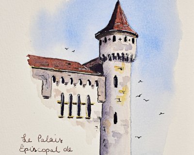 Episcopal tower, Rocamadour