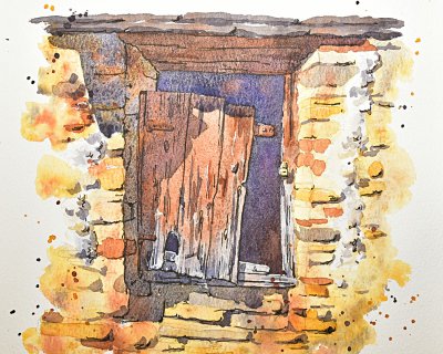 Old door