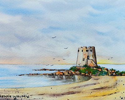 Sardinia coastal tower